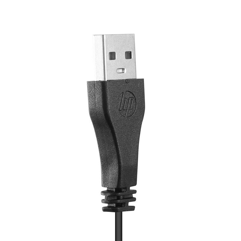 惠普 HP M10 有线鼠标 USB接口 黑色 计价单位:个