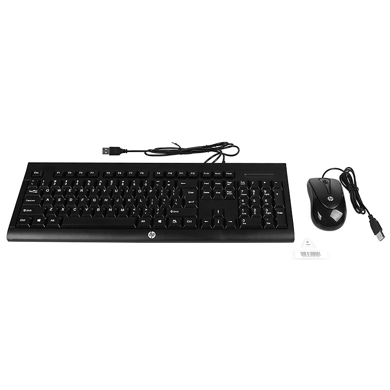 惠普 HP Z4M39PA 有线键盘鼠标套装 藏羚羊plus 黑色 计价单位:套