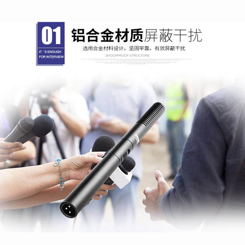 得胜 Takstar SGC-578 专业采访麦克风 计价单位:支
