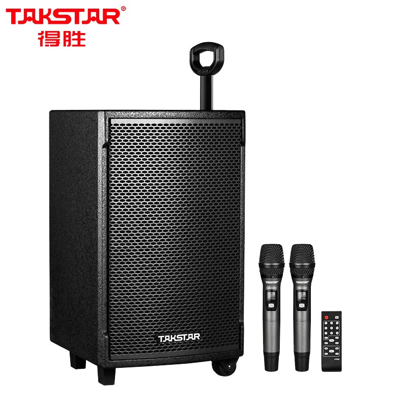 得胜 TAKSTAR WDA-900L 无线蓝牙拉杆音箱 便携式 锂电池版 计价单位:套