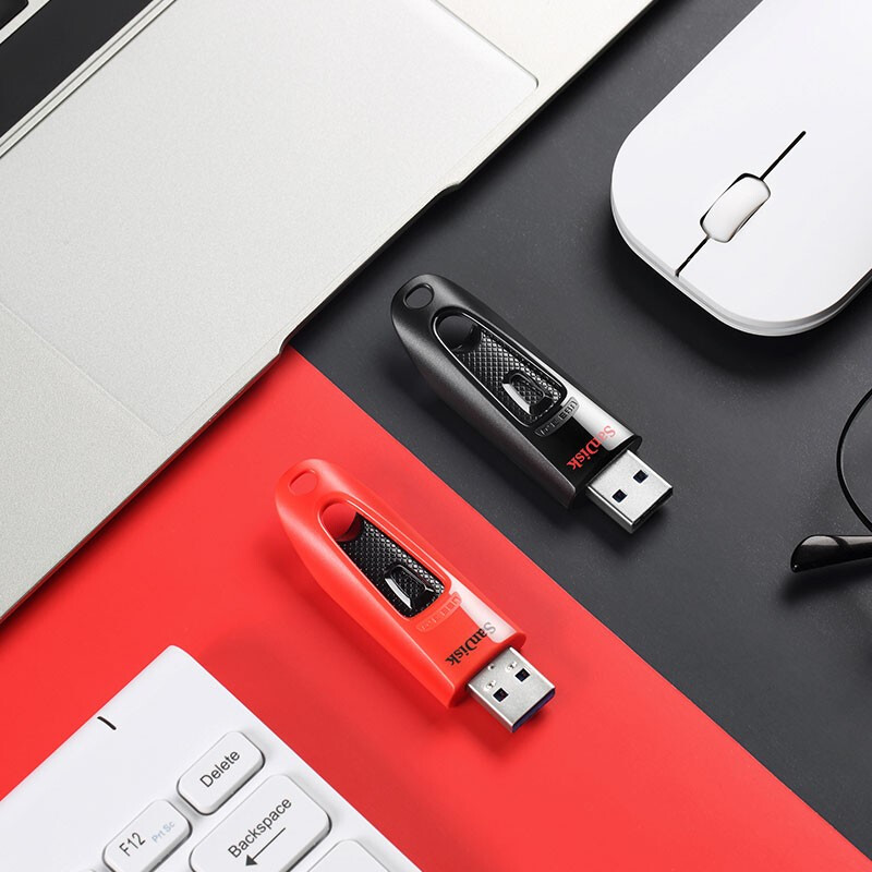 闪迪 SANDISK CZ48-64G U盘 64GB USB3.0 至尊高速 黑色 计价单位:个