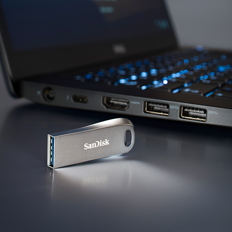 闪迪 SANDISK SDCZ74-128G-Z35 U盘 128GB USB3.1 酷奂 银色 计价单位:个