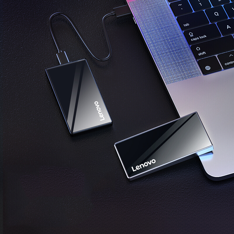 联想 Lenovo ZX2 移动固态硬盘 PSSD 1TB  Type-c USB3.1接口 黑色 计价单位:个