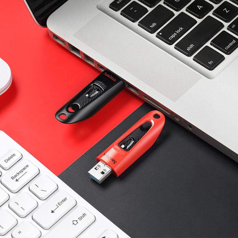 闪迪 SANDISK CZ48-64G U盘 64GB USB3.0 至尊高速 黑色 计价单位:个