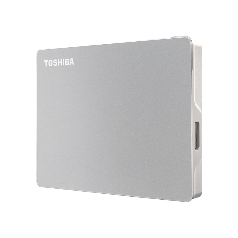东芝 TOSHIBA Flex 移动硬盘 USB3.2 尊贵银 4TB 计价单位:个