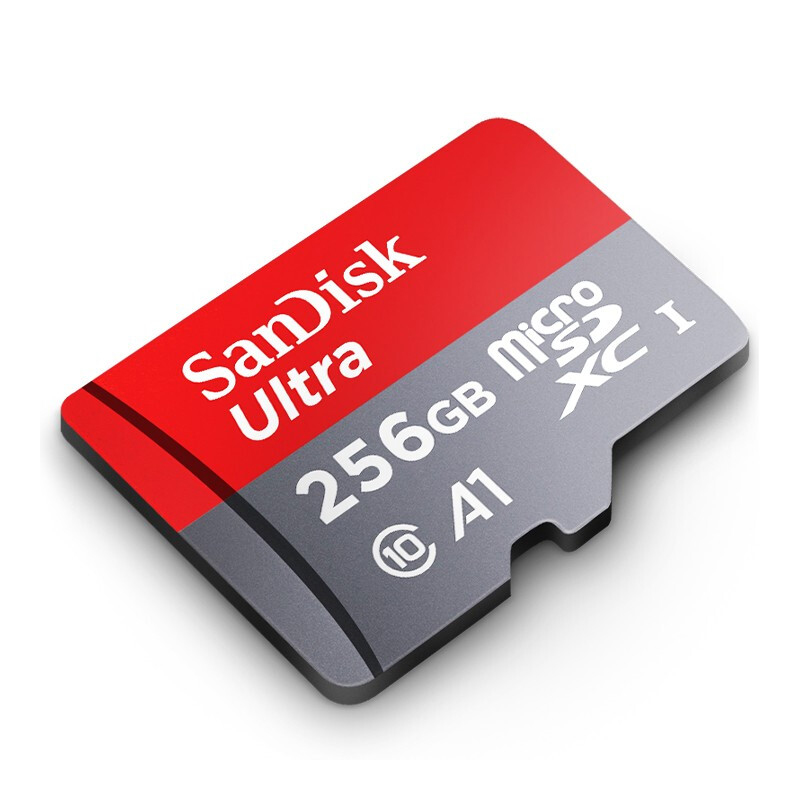 闪迪 SANDISK SDSQUNI-256G-ZN3MN TF存储卡 256GB U1 C10 A1 至尊高速移动版 读速120MB/s 计价单位:张