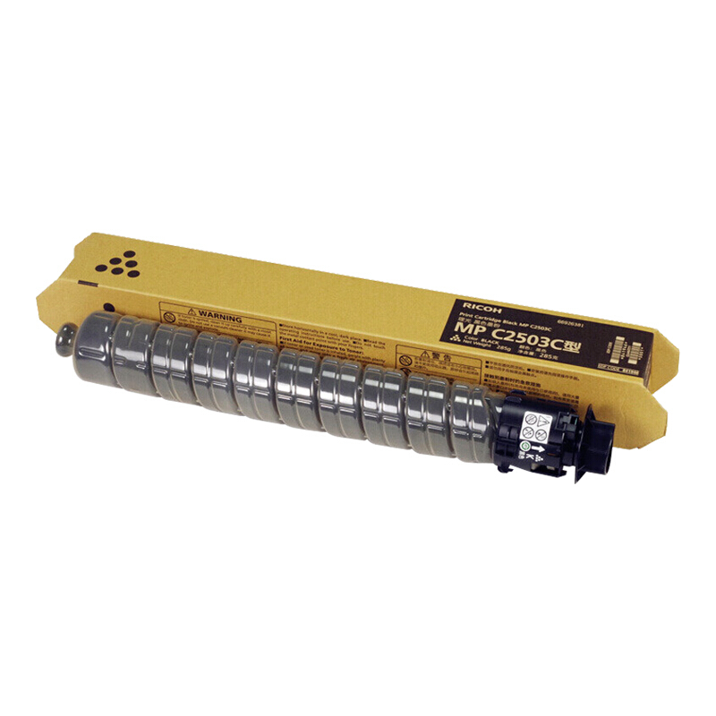 理光 RICOH C2503 复印机碳粉盒 黑色 适用MPC2003SP C2503SP C2011SP C2004SP C2504SP 计价单位:个