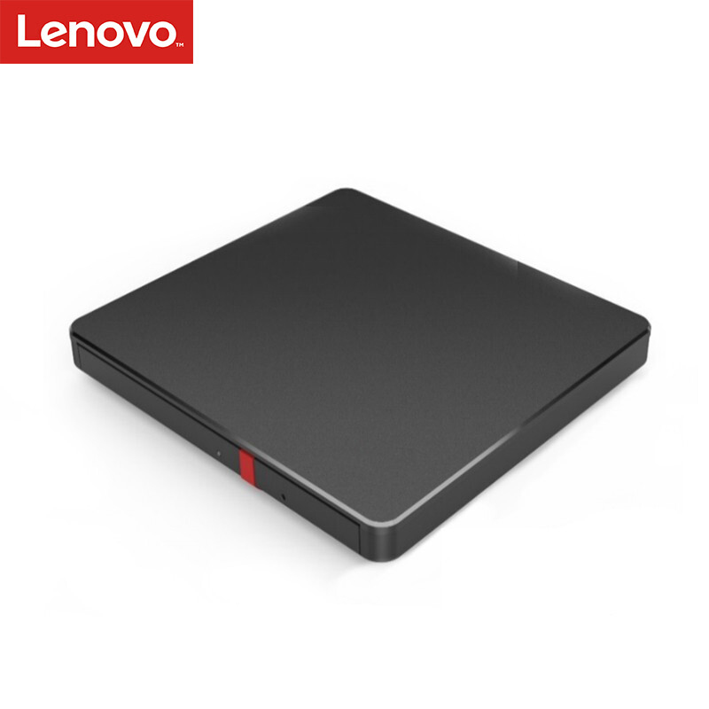 联想 Lenovo TX800 外置光驱 Type-C USB双接口 24倍速 黑色 计价单位:个