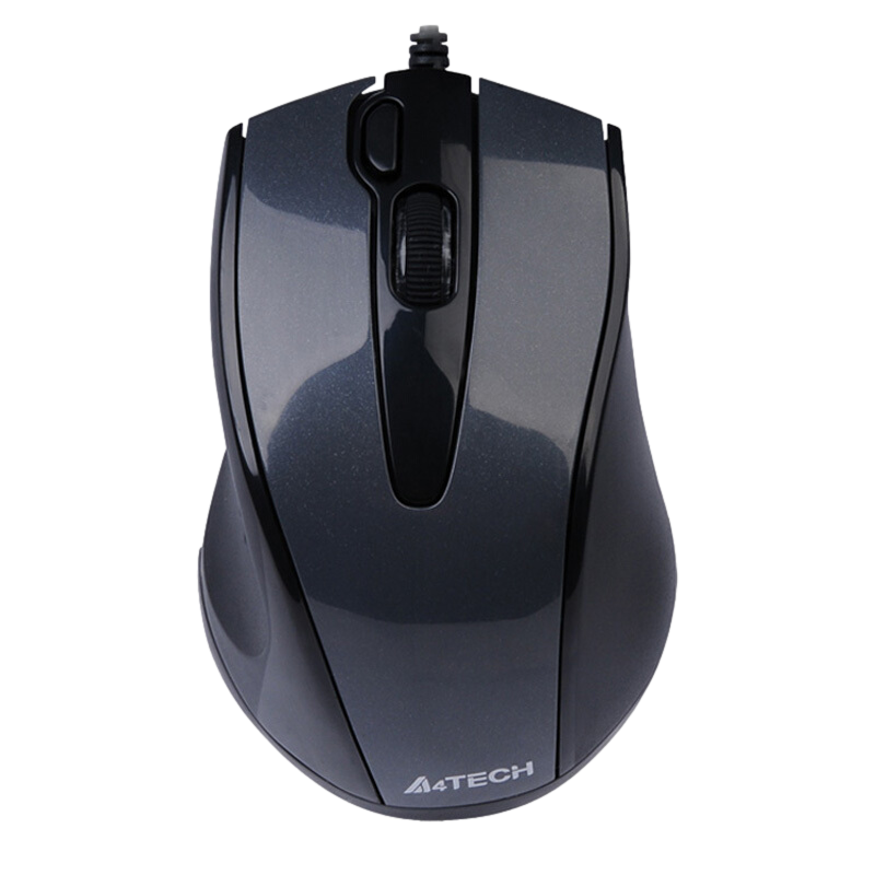 双飞燕 A4tech N-500F 有线鼠标 高亮铁灰 计价单位:个