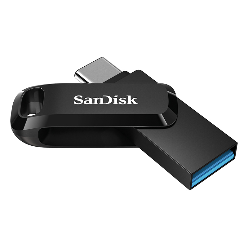 闪迪 SANDISK SDDDC3 U盘 128GB Type-C USB3.1双接口 至尊高速 酷柔 黑色 计价单位:个