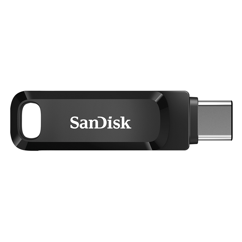 闪迪 SANDISK SDDDC3 U盘 128GB Type-C USB3.1双接口 至尊高速 酷柔 黑色 计价单位:个