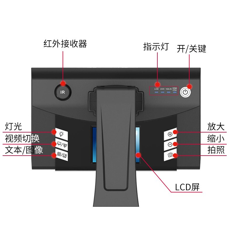 紫光 UNIS E-Scan180 高拍仪（2500万像素） 官方标配 计价单位:台