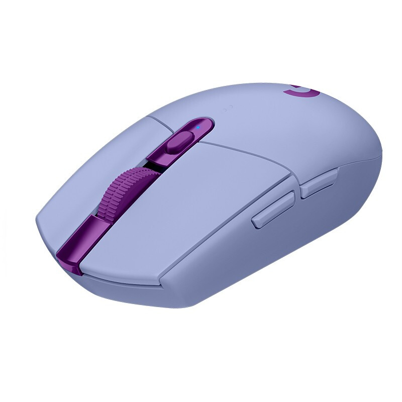 罗技（G） G304  无线鼠标 LIGHTSPEED 12000DPI 淡紫色 计价单位:个