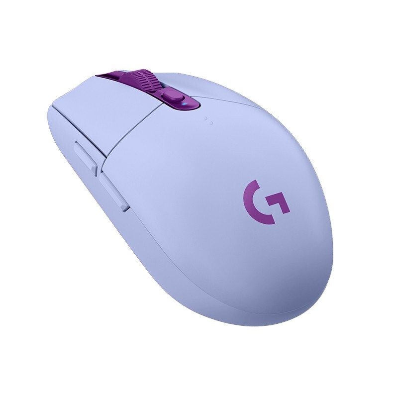 罗技（G） G304  无线鼠标 LIGHTSPEED 12000DPI 淡紫色 计价单位:个
