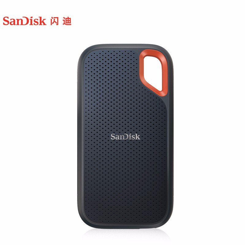 闪迪 SANDISK SDSSDE61-2T00-Z25 移动固态硬盘  至尊极速卓越版 传输速度1050MB/s 2TB  计价单位:个