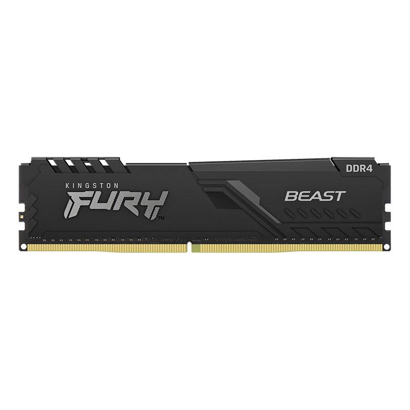 金士顿 KINGSTON DDR4 台式机内存条 FURY 8GB DDR4 3200 Beast野兽系列 骇客神条 计价单位:块
