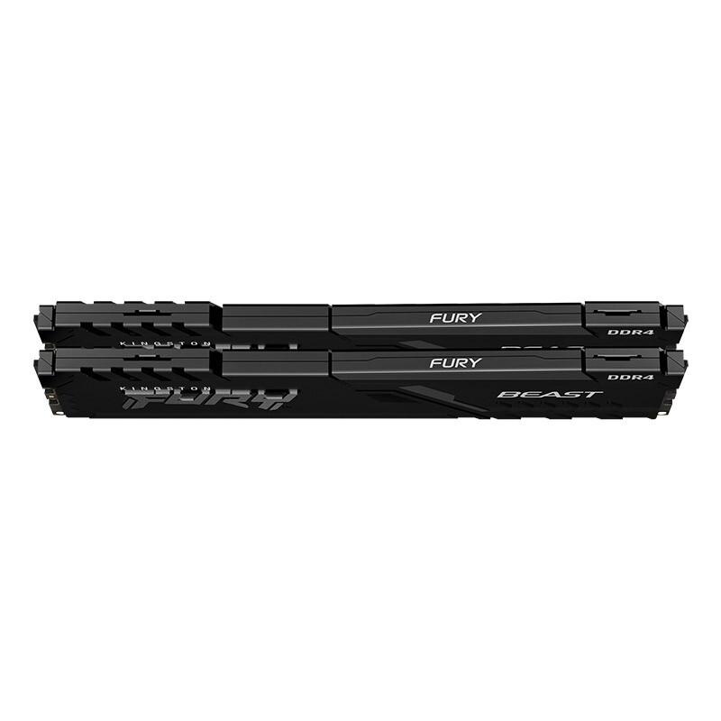 金士顿 KINGSTON DDR4 3600 8GB*2 台式机内存条 DDR4 3600 16GB 8G*2套条 Beast野兽系列 骇客神条 计价单位:套