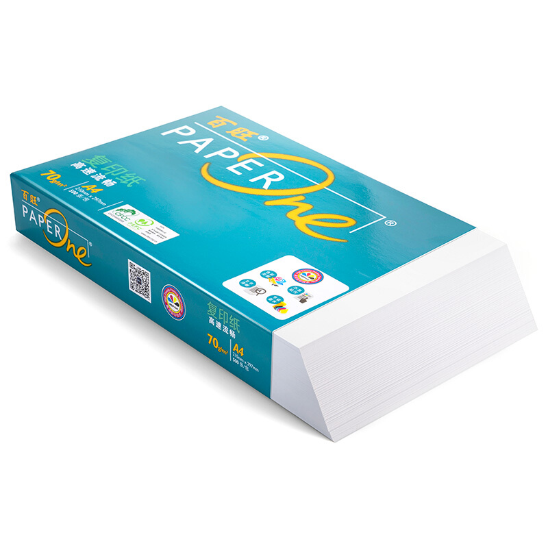 百旺  A4 70g 复印纸 绿百旺系列 500张/包  5包/箱 10箱起订 计价单位:箱