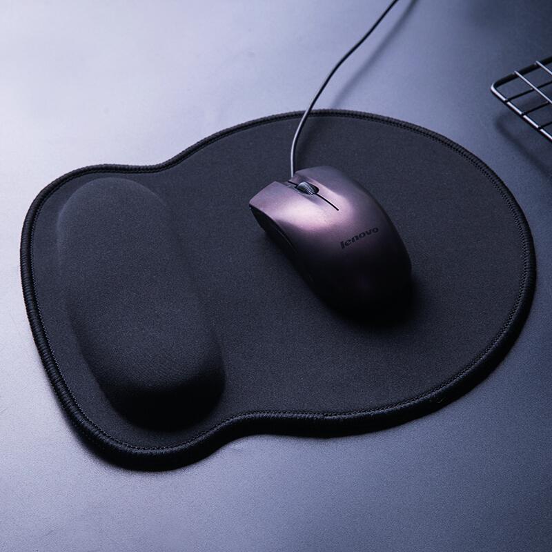 得力 deli 2225 舒适记忆棉腕托鼠标垫 黑色 计价单位:个 得力 deli 2225 舒适记忆棉腕托鼠标垫 黑色 计价单位:个