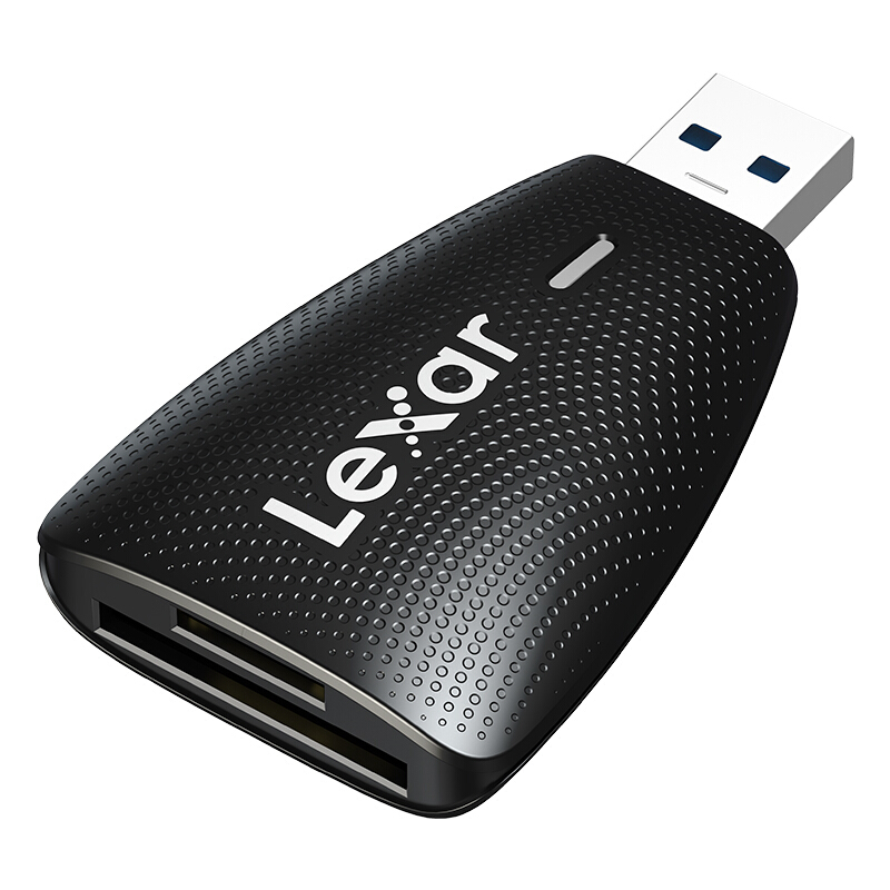 雷克沙 Lexar LRW450URBCN 2合1多功能读卡器 专业版 USB3.1 黑色 计价单位:个