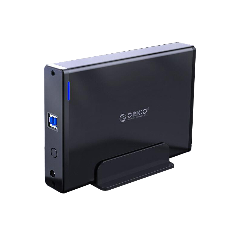 奥睿科 Orico 7688U3 移动硬盘盒 USB3.0 3.5英寸 外壳 黑色 计价单位:个