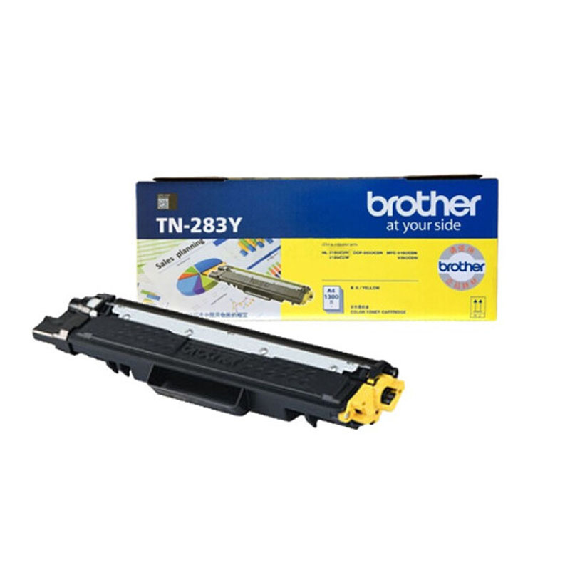兄弟 brother 兄弟 TN-283Y 粉盒 黄色 适用机型HL-3160CDW HL- 3190CDW DCP-9030MFC-9150 9350CDW 计价单位:个