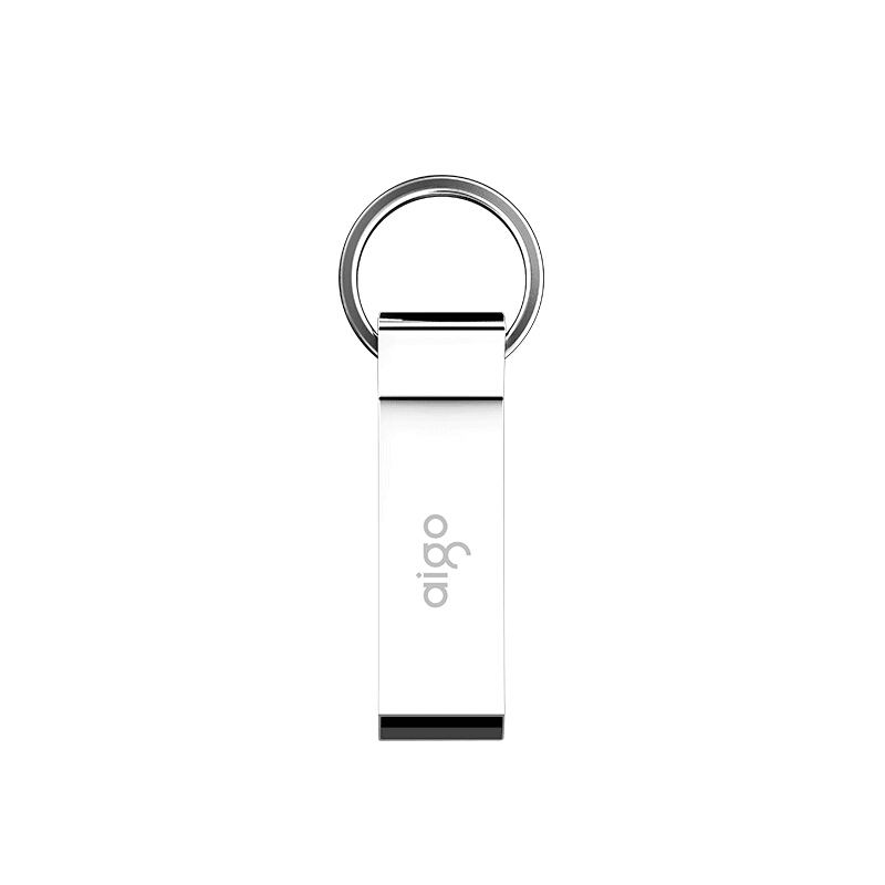 爱国者 aigo U210 高速读写U盘 32GB 金属 银色 一体封装 防尘防水 计价单位:个