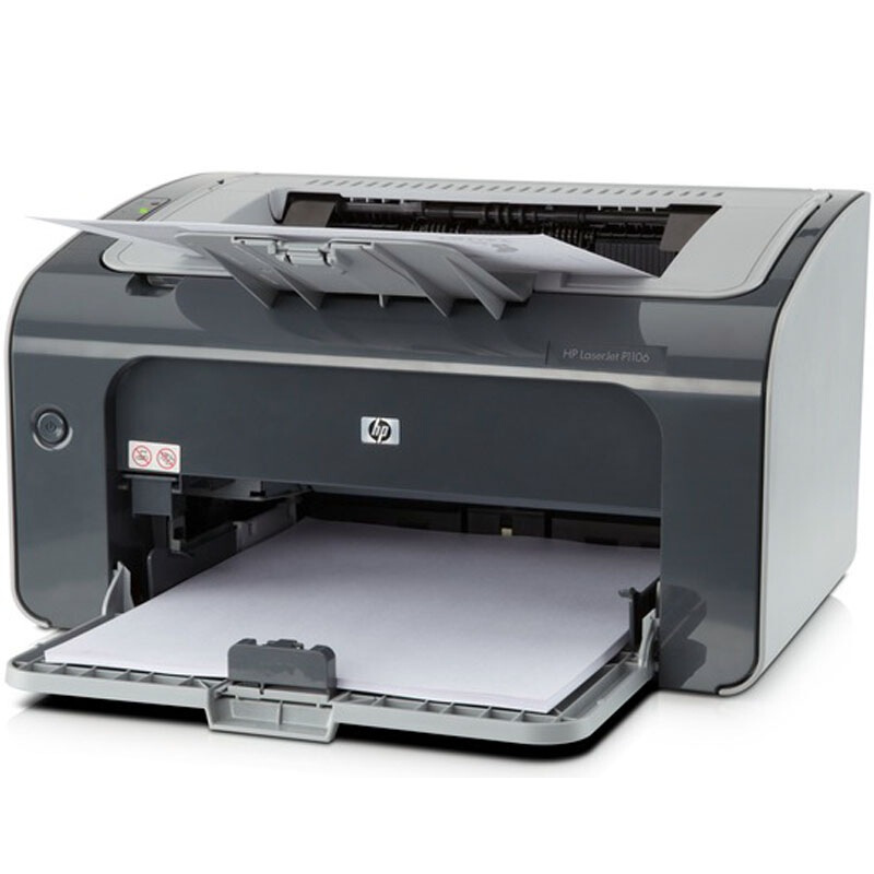 惠普 HP P1106 黑白激光打印机 A4幅面 USB打印 小型商用打印  计价单位:台