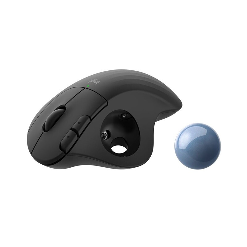 罗技 LOGITECH M575  无线轨迹球鼠标 石墨黑 计价单位:个