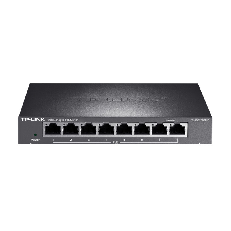 普联 TP-LINK TL-SG2008MP 千兆交换机 8口 POE供电 计价单位:个 普联 TP-LINK TL-SG2008MP 千兆交换机 8口 POE供电 计价单位:个
