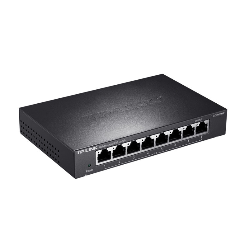 普联 TP-LINK TL-SG2008MP 千兆交换机 8口 POE供电 计价单位:个 普联 TP-LINK TL-SG2008MP 千兆交换机 8口 POE供电 计价单位:个