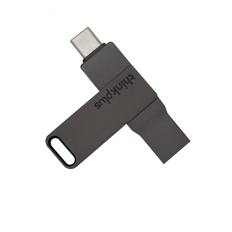 联想Thinkplus  MU90 双接口U盘 USB3.2 64G 灰色 计价单位: 个