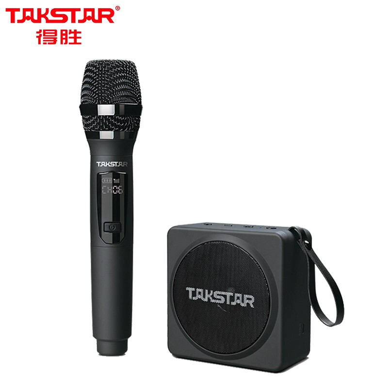 得胜 TAKSTAR E261W 无线扩音器 搭配手持麦 典雅黑 计价单位: 个