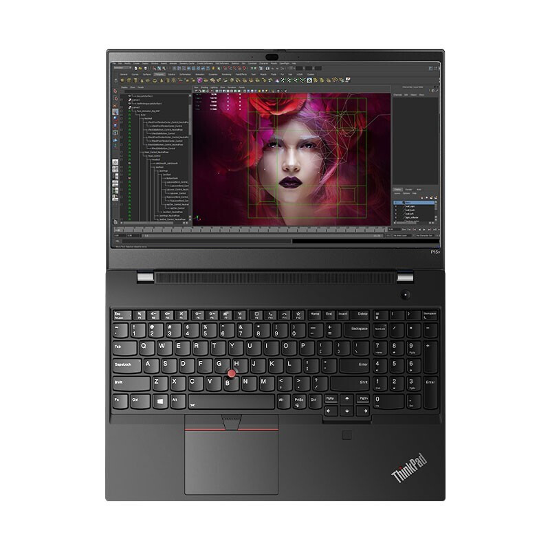 联想 Lenovo ThinkPad P15v 移动图形工作站 15.6英寸 I7-10750H 32G 1T SSD 4G独显 计价单位: 台