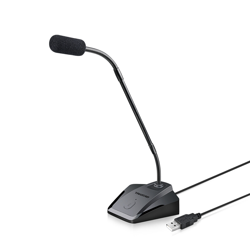 得胜 TAKSTAR MS-580USB 电脑麦克风 USB接口 黑色 计价单位: 个