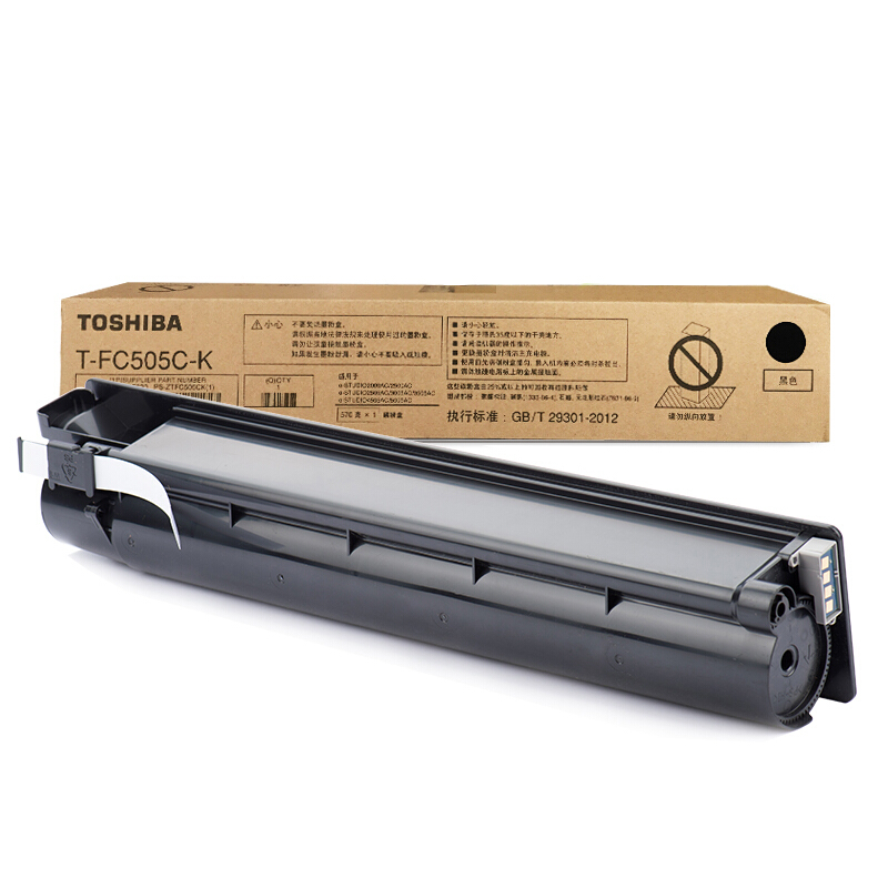 东芝 TOSHIBA T- FC505C-K 粉盒 黑色 适用于e-STUDIO 2000AC 2500AC 2505AC 3005AC  计价单位: 支