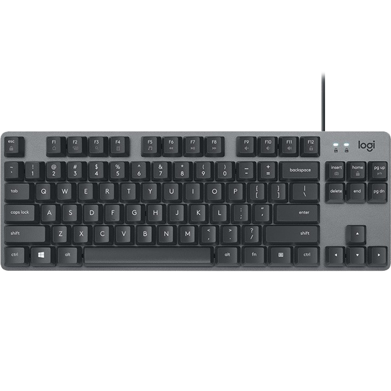 罗技 LOGITECH K835 有线机械键盘 84键 黑色 TTC轴 红轴 计价单位:个