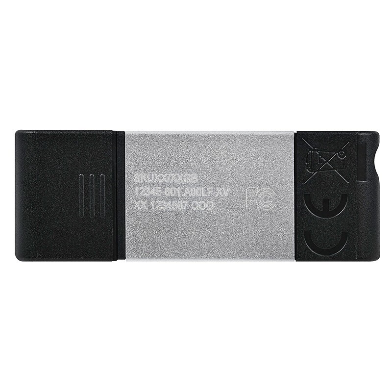 金士顿 KINGSTON DT80/64GB U盘 USB3.2 Gen1 Type-C 读速200MB s 计价单位: 个