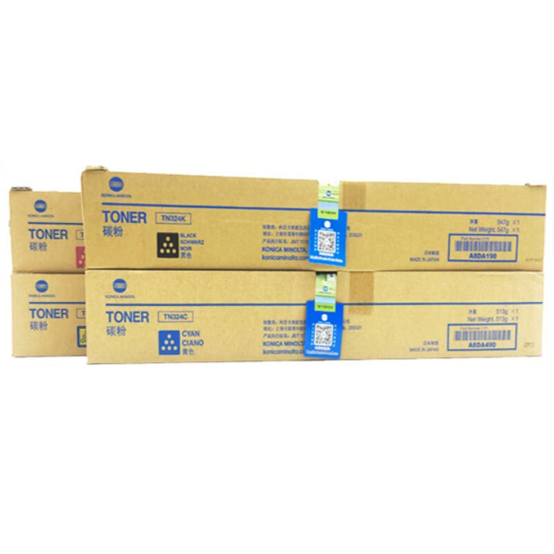 柯尼卡美能达 KONICA MINOLTA TN324K 墨粉 黑色 适用C308 C368 计价单位: 支
