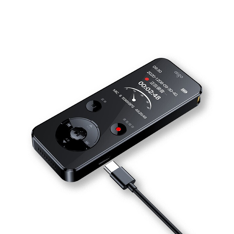 爱国者 aigo R6922 录音笔 MP3播放器 16G 黑色 计价单位:支