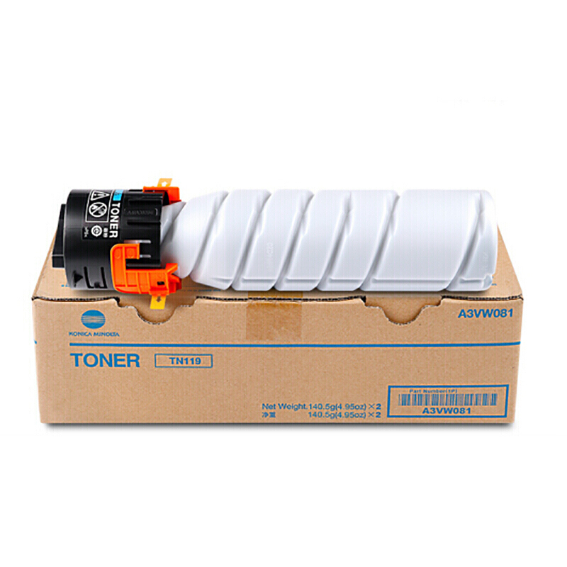 柯尼卡美能达 KONICA MINOLTA TN119 复合机碳粉 适用于195 235 215 7719 7723 计价单位: 支