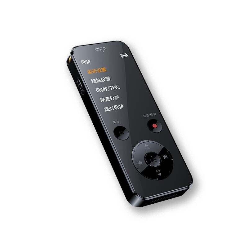 爱国者 aigo R6922 录音笔 MP3播放器 16G 黑色 计价单位:支