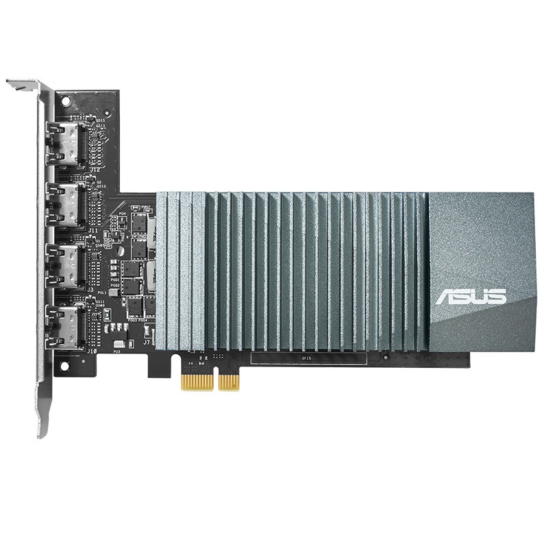 华硕 ASUS GT710-4H-SL-2GD5 单插槽显卡  4口HDMI接口 计价单位: 个