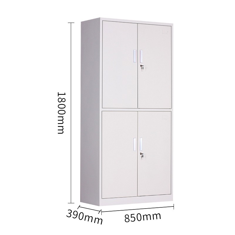 中伟  WJG-5 通双节文件柜 钢制 1800*850*390mm 灰白色 计价单位: 组
