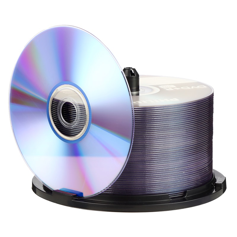 飞利浦 PHILIPS DVD+R 光盘 4.7G 16X 桶装50片 计价单位: 筒