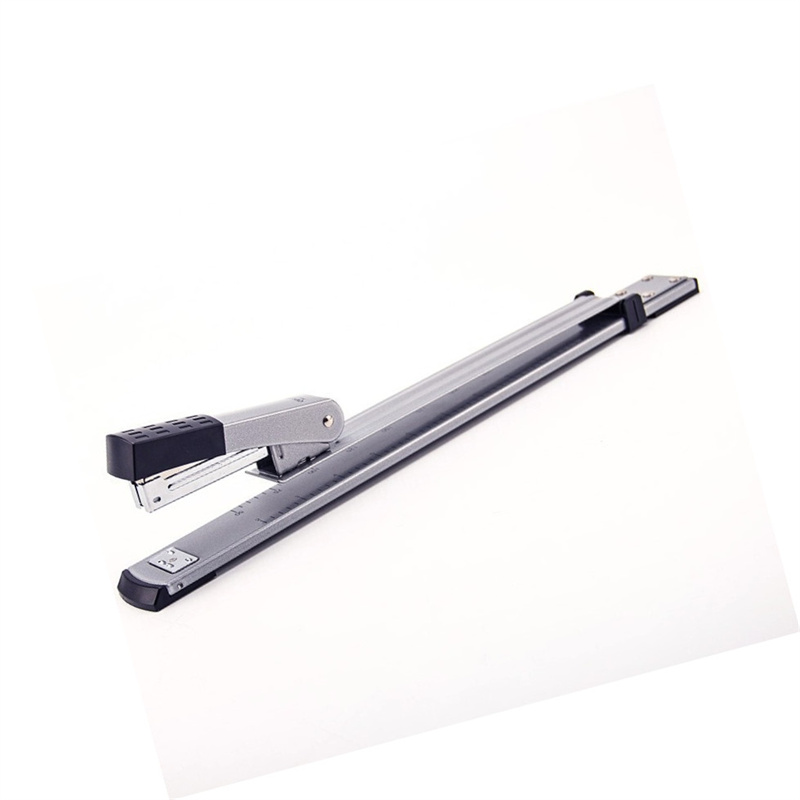 得力 deli 0334 长臂订书机 340*36mm 银色 计价单位: 个