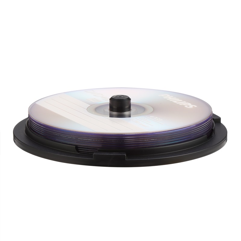 飞利浦 PHILIPS DVD+R 刻录盘 16速 4.7G 桶装10片 计价单位: 筒