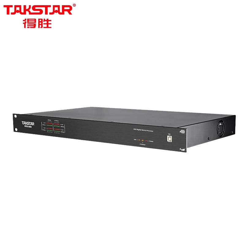 得胜 TAKSTAR EKX-808 数字矩阵处理器 8进8出 计价单位: 台