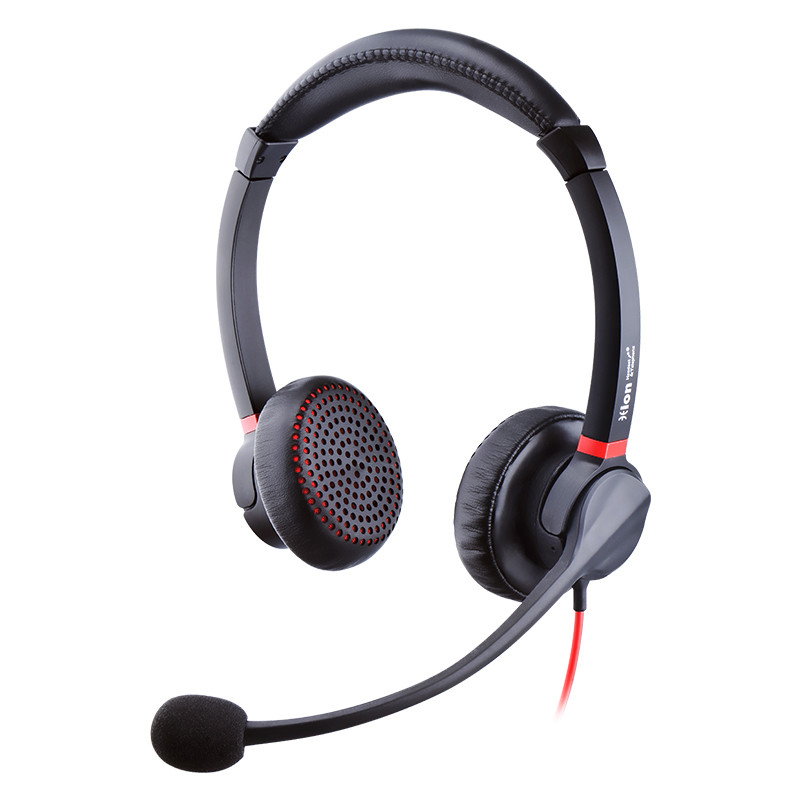 北恩 HION H730D 头戴式双耳话务耳机 USB+调音量+闭音 计价单位: 副