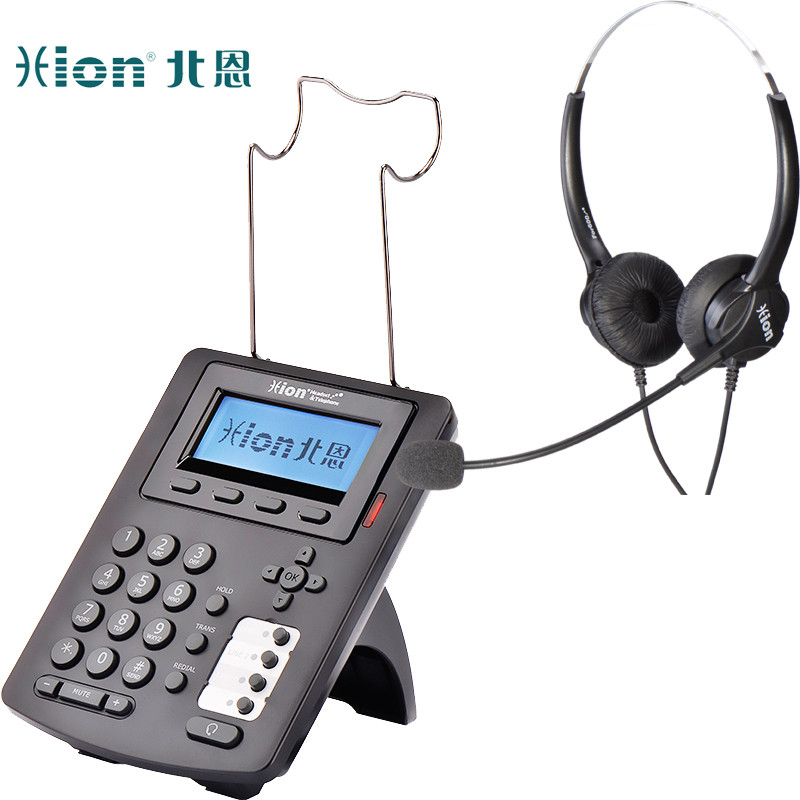 北恩 HION S320P IP网络电话机耳机套装 选配FOR600D双耳 计价单位: 套